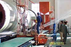 微机控制管道缠绕线