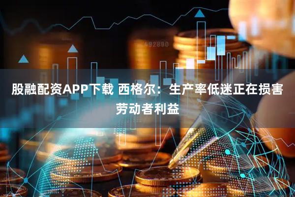股融配资APP下载 西格尔：生产率低迷正在损害劳动者利益